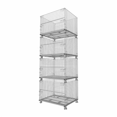 Cuști de depozitare din plasă de oțel